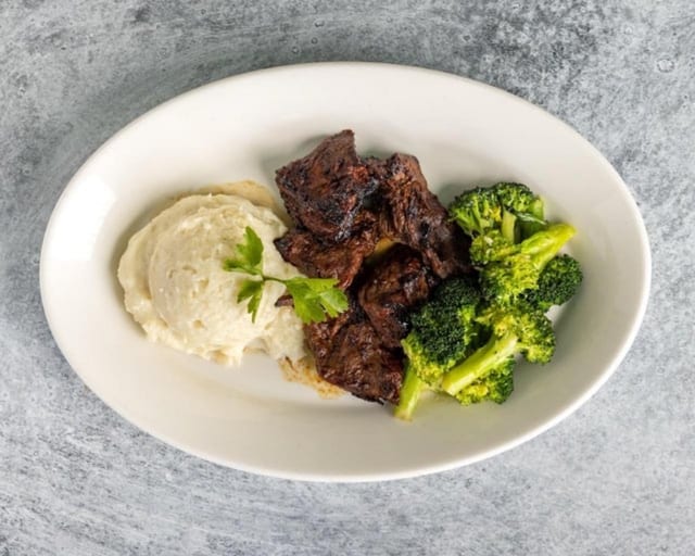 Honey Bourbon Steak Tips (GF)