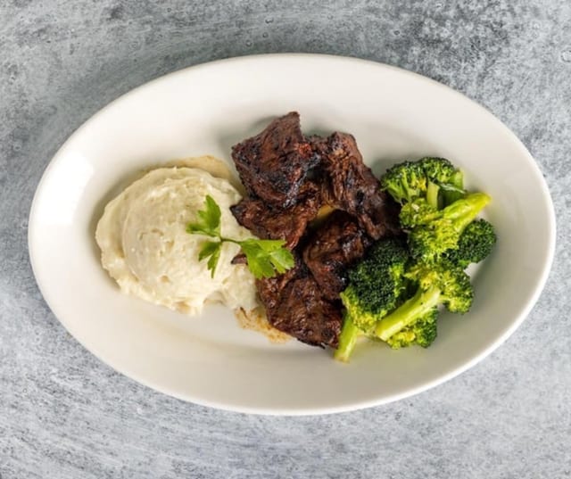 Guinness-Marinated Steak Tips